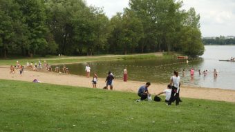 La baignade du lac de Maine est fermée