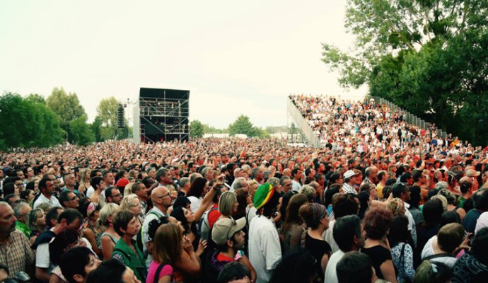 Maître Gims et Vitaa au festival Estival