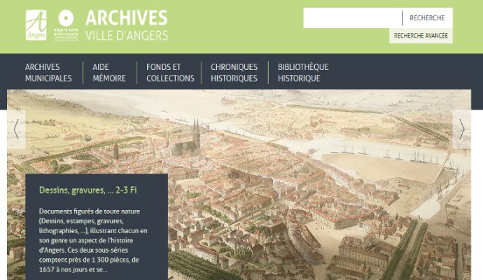 Déjà près de 6000 visites pour le premier mois du portail « Archives en ligne »