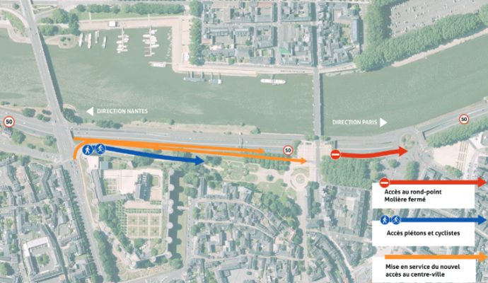 Ouverture de la collectrice : circulation perturbée du 17 au 19 juillet