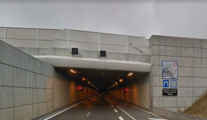 Le tunnel Angers-Avrillé fermé les nuits du lundi 6 au jeudi 16 novembre