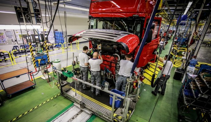 L’usine Scania toujours bloquée par un mouvement de grève