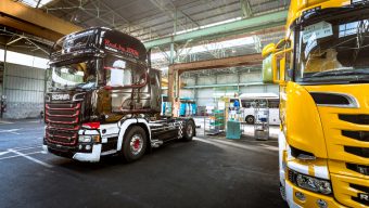 Scania construit un nouvel atelier à Angers