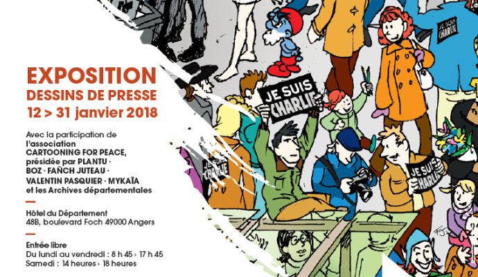 Le dessin de presse s’expose au Département