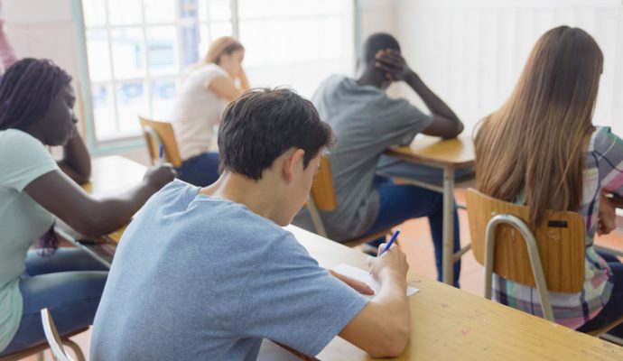 Un collège public à Beaupréau en 2023