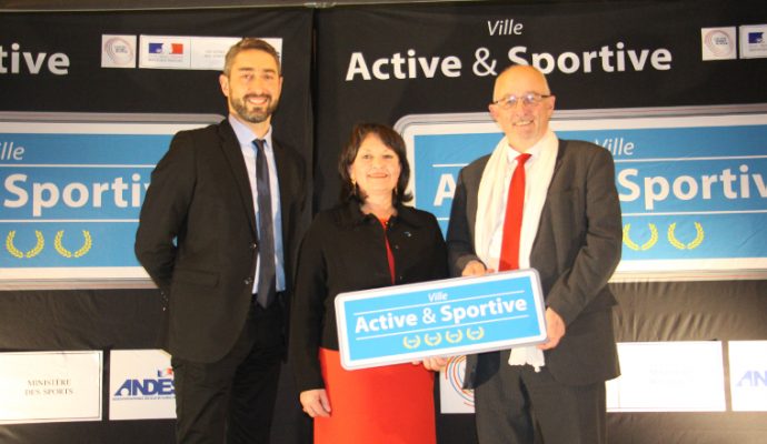 Angers, première ville de France distinguée par les 4 Lauriers du label « Ville Active et Sportive »