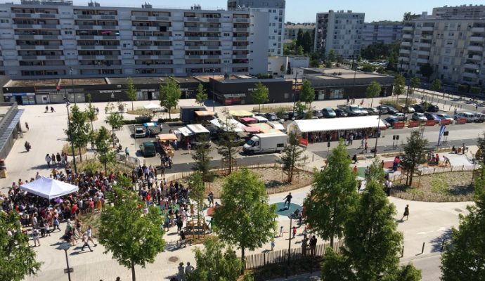 Le réaménagement de la place Jean-XXIII, dernière étape de la rénovation urbaine du quartier La Roseraie