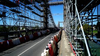 Le pont de Bouchemaine fermé plusieurs nuits