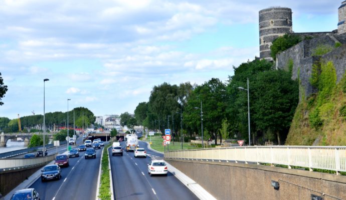 Les voies sur berges fermées à Angers pour travaux d’entretien