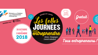 Les Folles Journées pour entreprendre du 30 octobre au 9 novembre