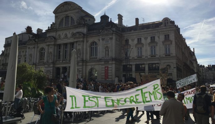 Marche pour le climat : plus d’un millier de personnes à Angers