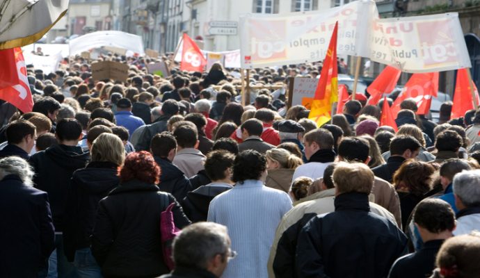 Une manifestation des retraités ce jeudi 18 octobre