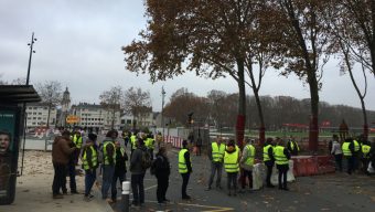 Les gilets jaunes font leur retour à Angers