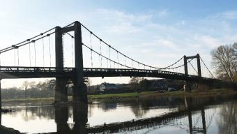 Fin d’une longue période de travaux pour le pont de Bouchemaine