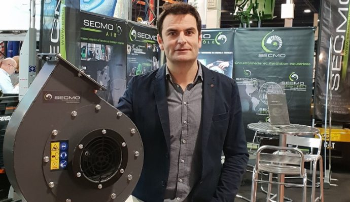 Une entreprise angevine invente le premier ventilateur industriel électrique