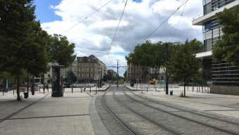 Aucun tramway ne circulera entre Avrillé et la place Molière durant l’été