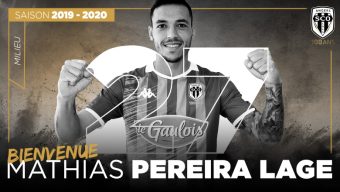 Football : Angers SCO recrute Mathias Pereira Lage