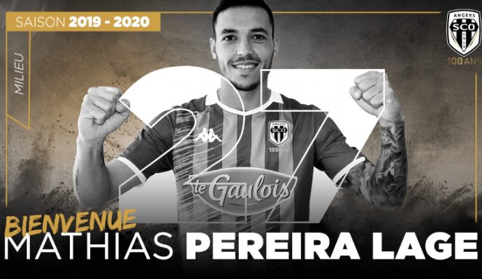 Football : Angers SCO recrute Mathias Pereira Lage
