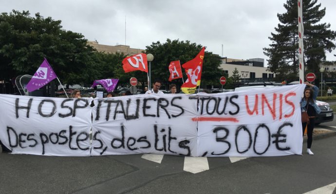 La mobilisation se poursuit au CHU d’Angers
