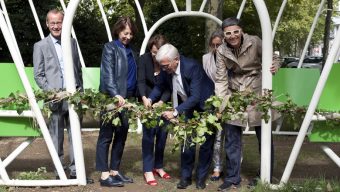 Kiosque Le Fenouil : une oeuvre s’installe au cœur du CHU d’Angers