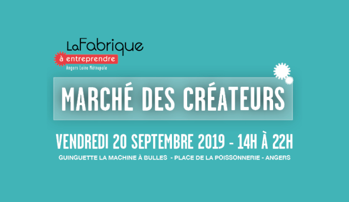 Marché des créateurs de la Fabrique à entreprendre ce vendredi