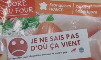 Les agriculteurs des JA et de la FDSEA réclament une meilleure traçabilité des produits