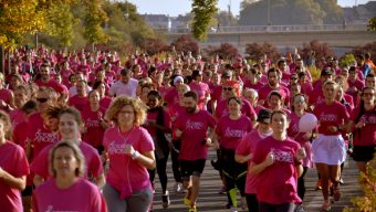 Les angevins se mobilisent pour Octobre rose ce dimanche au lac de Maine