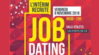 « L’intérim recrute » le 8 novembre à la salle Athlétis des Ponts-de-Cé