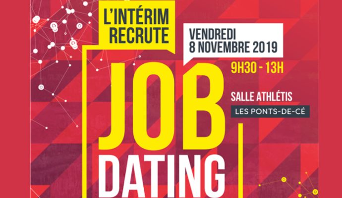 « L’intérim recrute » le 8 novembre à la salle Athlétis des Ponts-de-Cé