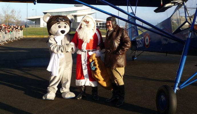 Le Père Noël fera escale à l’Espace Air Passion d’Angers-Marcé le 15 décembre