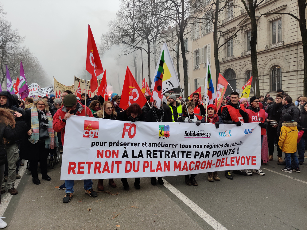 Manifestation 5 décembre Roi René syndicat