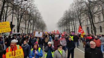 Grève du 10 décembre : une nouvelle manifestation dans le centre-ville d’Angers