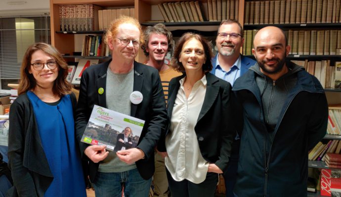 La liste « Angers écologique et solidaire  » annule également son meeting