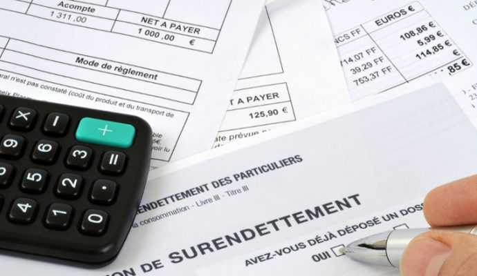 Légère baisse du nombre de dossiers de surendettement déposés dans le Maine-et-Loire