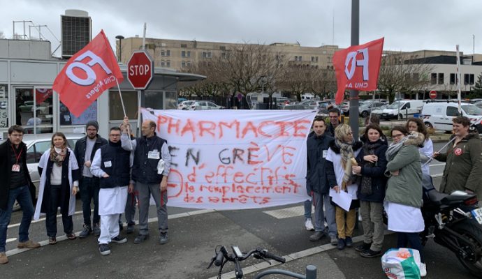 Le service de pharmacie du CHU d’Angers entre à son tour en grève