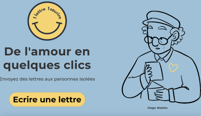 Confinement : une plateforme en ligne pour envoyer des lettres aux résidents des Ehpad