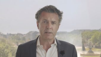 Christophe Béchu évoque le déconfinement à Angers