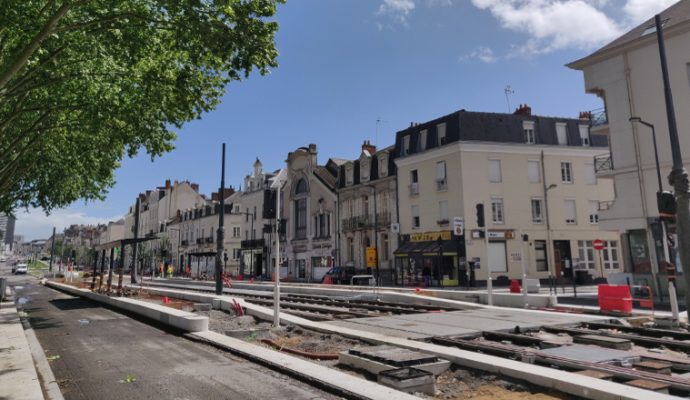 Le chantier du tramway a pris du retard