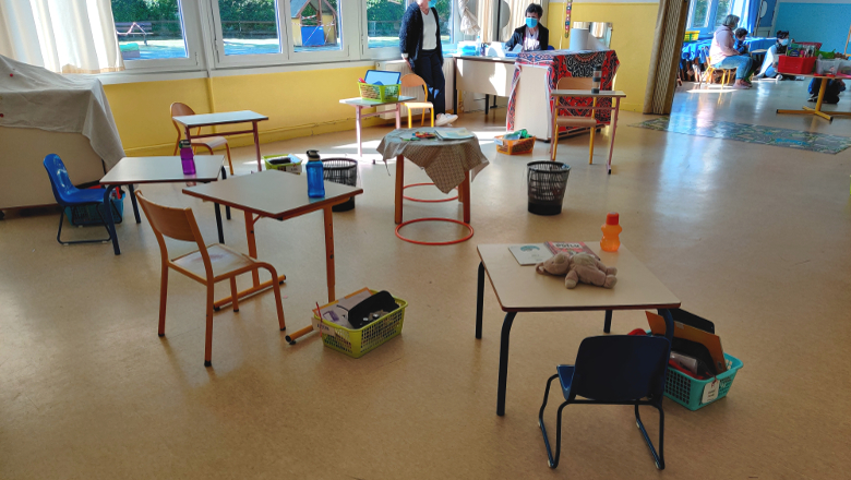 Classe maternelle déconfinement