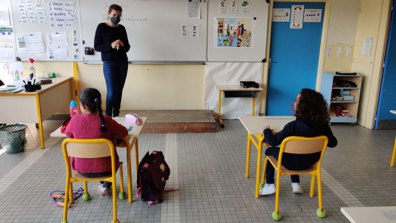 classe élémentaire déconfinement