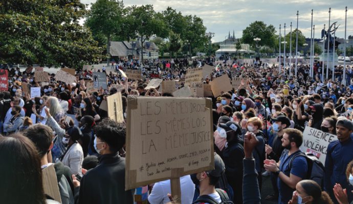 Un rassemblement à Angers « contre les violences policières et le racisme systémique »