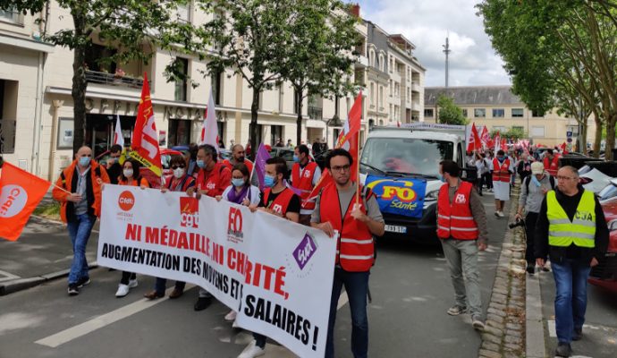 Les personnels de santé vont manifester à Angers ce mardi 11 janvier