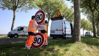 410 km de routes repassent à 90 km/h à partir de la semaine prochaine