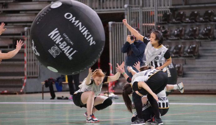 L’équipe féminine Angers SCO Kin-ball jouera en première division cette saison