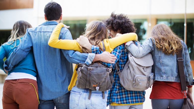 étudiants groupe