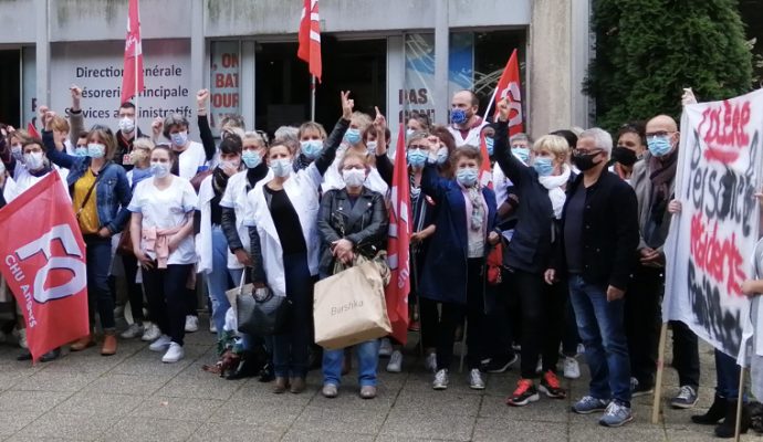 Nouvelle journée de mobilisation au pôle médico-social Saint-Nicolas