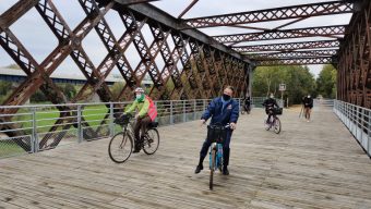 Le pont de Segré accessible aux angevins