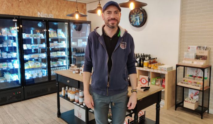 Une épicerie végane dans le centre-ville d’Angers