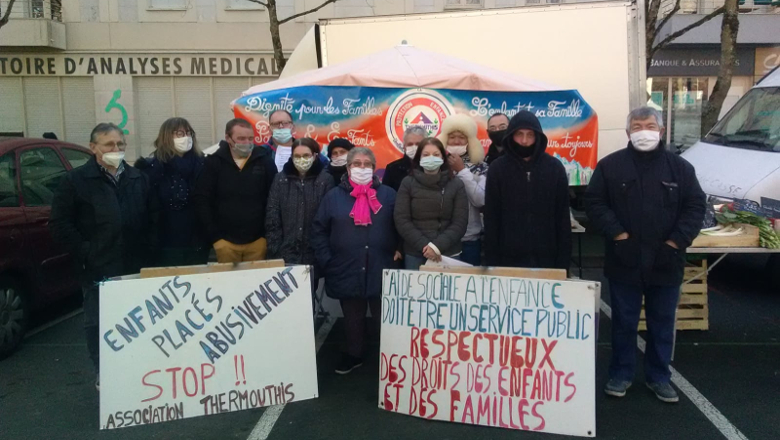 L'association Thermouthis est présente régulièrement au marché Lafayette à Angers