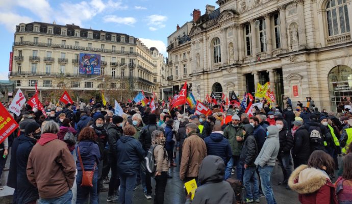 Nouvelle journée de mobilisation à Angers contre la loi « sécurité globale »